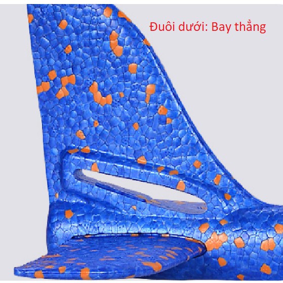 Máy Bay Xốp Ném Tay Cỡ Lớn 48cm - Máy Bay Đồ Chơi Cho Bé - Máy Bay Ngoài Trời 02032