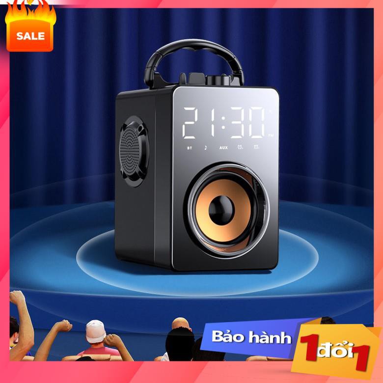 Sale loa bluetooth T3,Loa bluetoooth,thiết bị âm thanh hiện đại,BASS,Siêu trầm,màn hình Led hiển thị, Sản Phẩm Mới