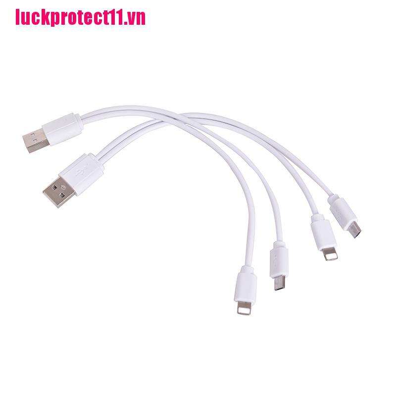 Dây Cáp Sạc Nhanh Ccc 2 Trong 1 Dành Cho Iphone / Samsung /
