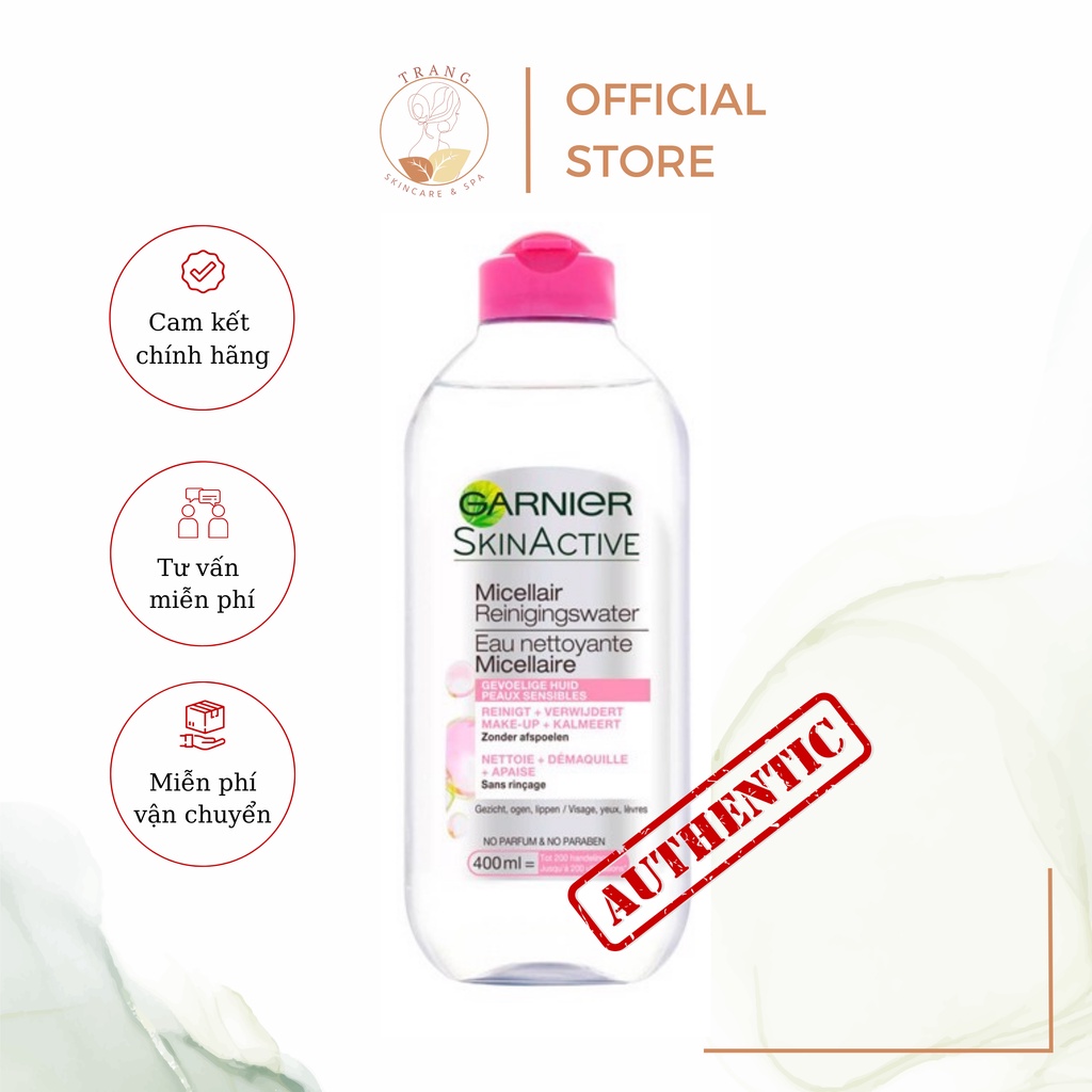 NƯỚC TẨY TRANG GARNIER CLEANSING WATER (400ML)