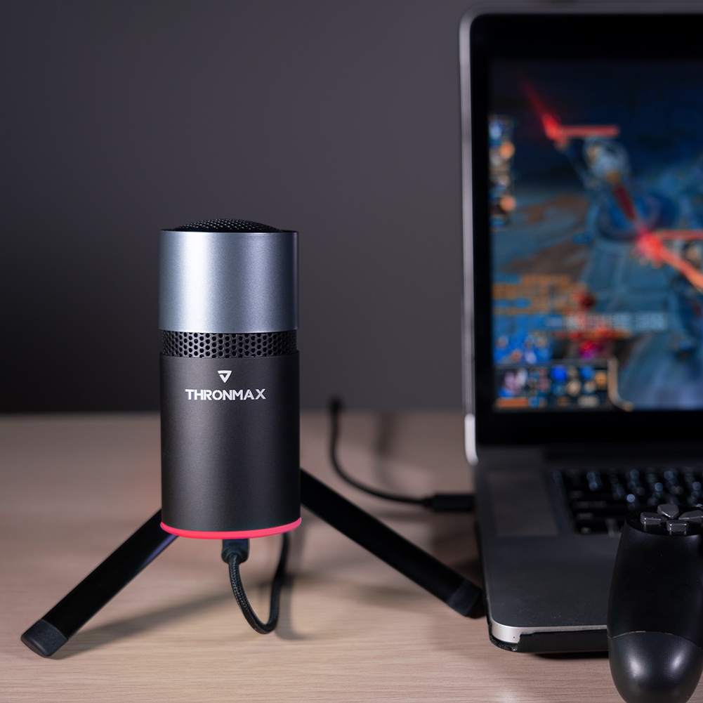 [Mã ELHACE giảm 4% đơn 300K] Micro Thu Âm USB Live Stream Thronmax M8 Pulse - Bảo hành chính hãng 12 Tháng