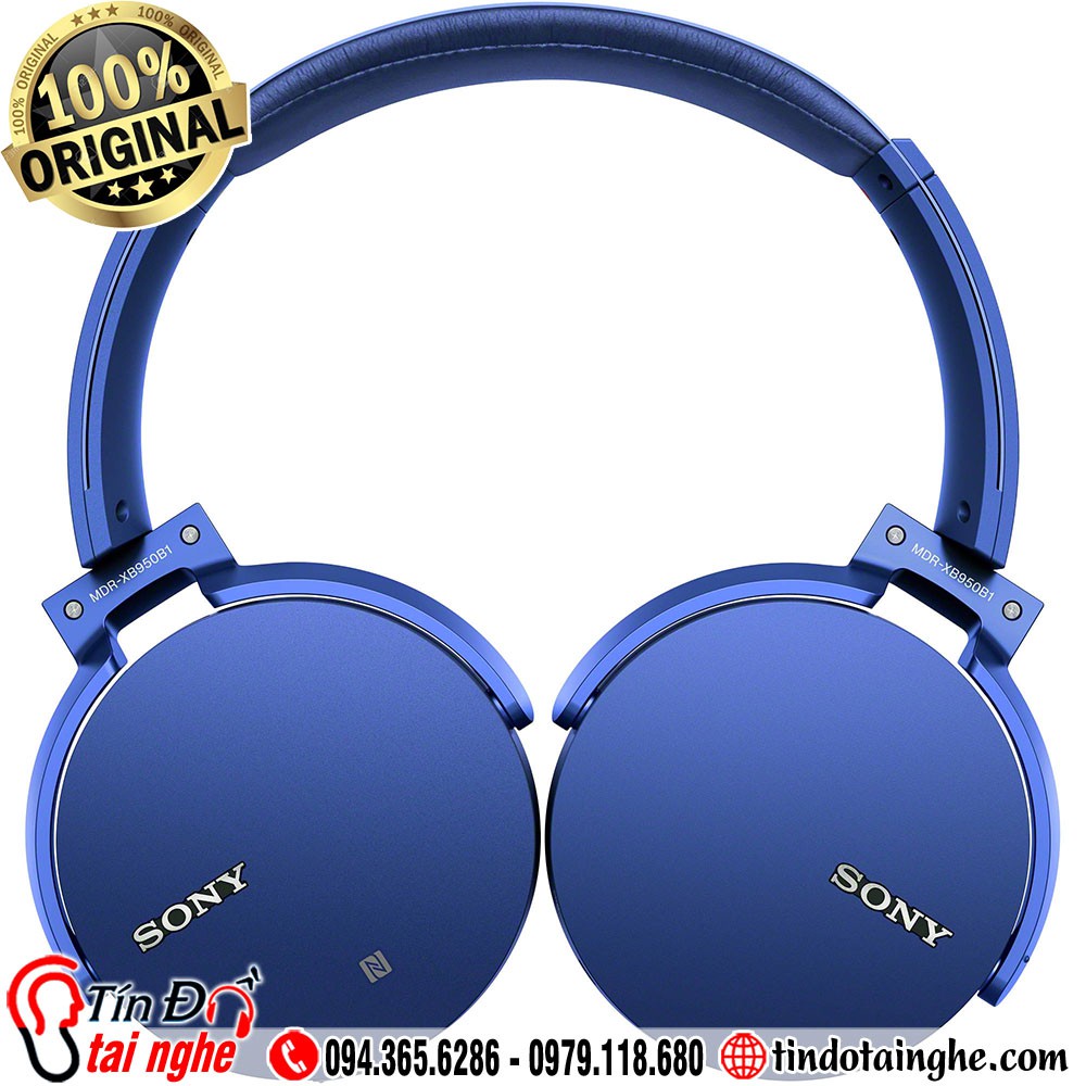 Tai Nghe Không Dây EXTRA BASS Sony MDR-XB950B1 | Chính Hãng