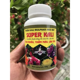 Phân bón super canxi, magie, kali