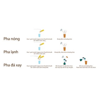 Cappuccino Chuối - dạng túi 50 gói (Archcafe)
