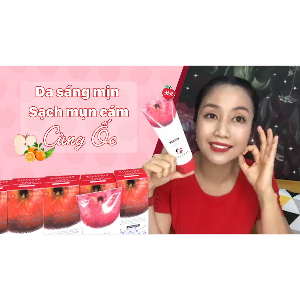 HÀNG CHÍNH HÃNG- Tẩy Da Chết Xóa Mờ Thâm Xạm Tái Tạo Và Dưỡng Trắng Da Beauskin Apple White Peeling Gel  Hàn quốc 150ml