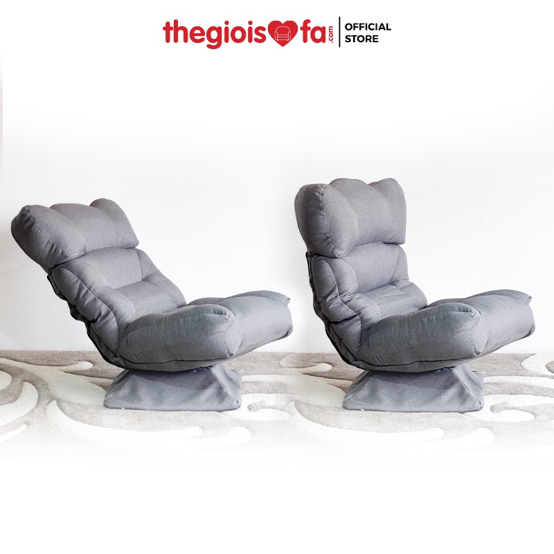 Ghế sofa xoay 360 độ, ghế thư giãn đa năng, đệm êm phù hợp ngồi làm việc, nghỉ ngơi GX01