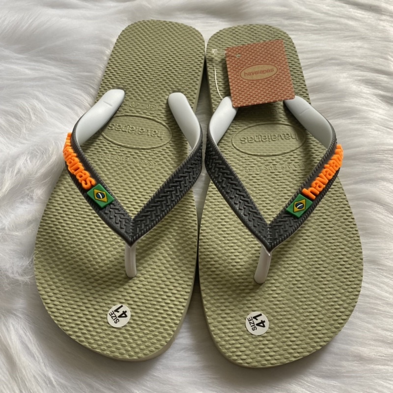 [MẪU MỚI NHẤT 2021]Dép kẹp nam đi biển Havaianas màu Basic siêu bền đẹp chống nước và trơn trượt