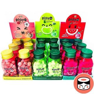 Hcm - combo 6 hũ kẹo play thái lan có logo seven/eleven - 100% thái