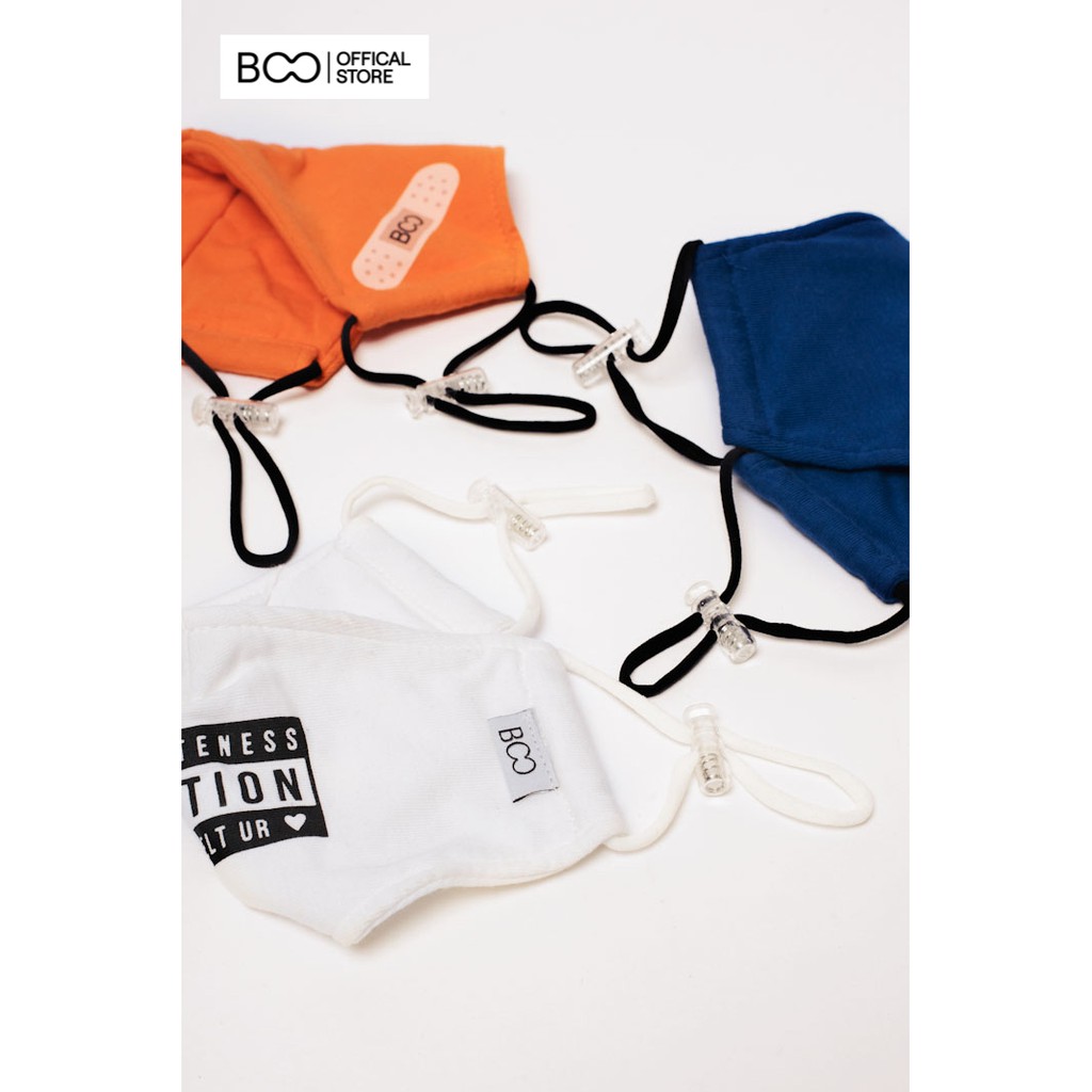 [Mã FASHIONMALLT4 giảm tới 30K đơn 150K] Combo 3 Khẩu Trang Vải Kháng Khuẩn Trẻ Em BOO In Graphic Cute | BigBuy360 - bigbuy360.vn