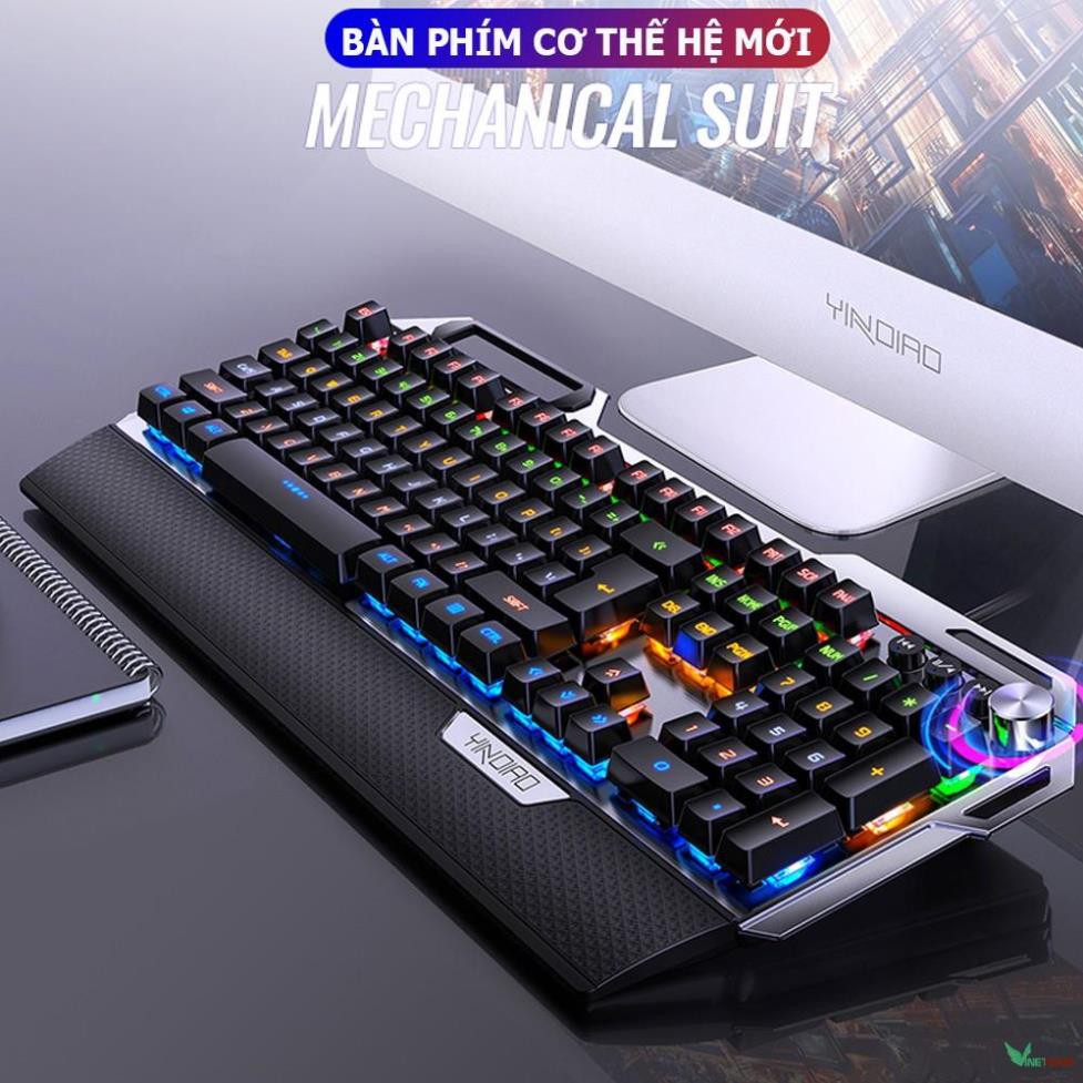 [Mã 159ELSALE hoàn 7% đơn 300K] Bàn phím cơ Gaming K100 / zk4 Full LED