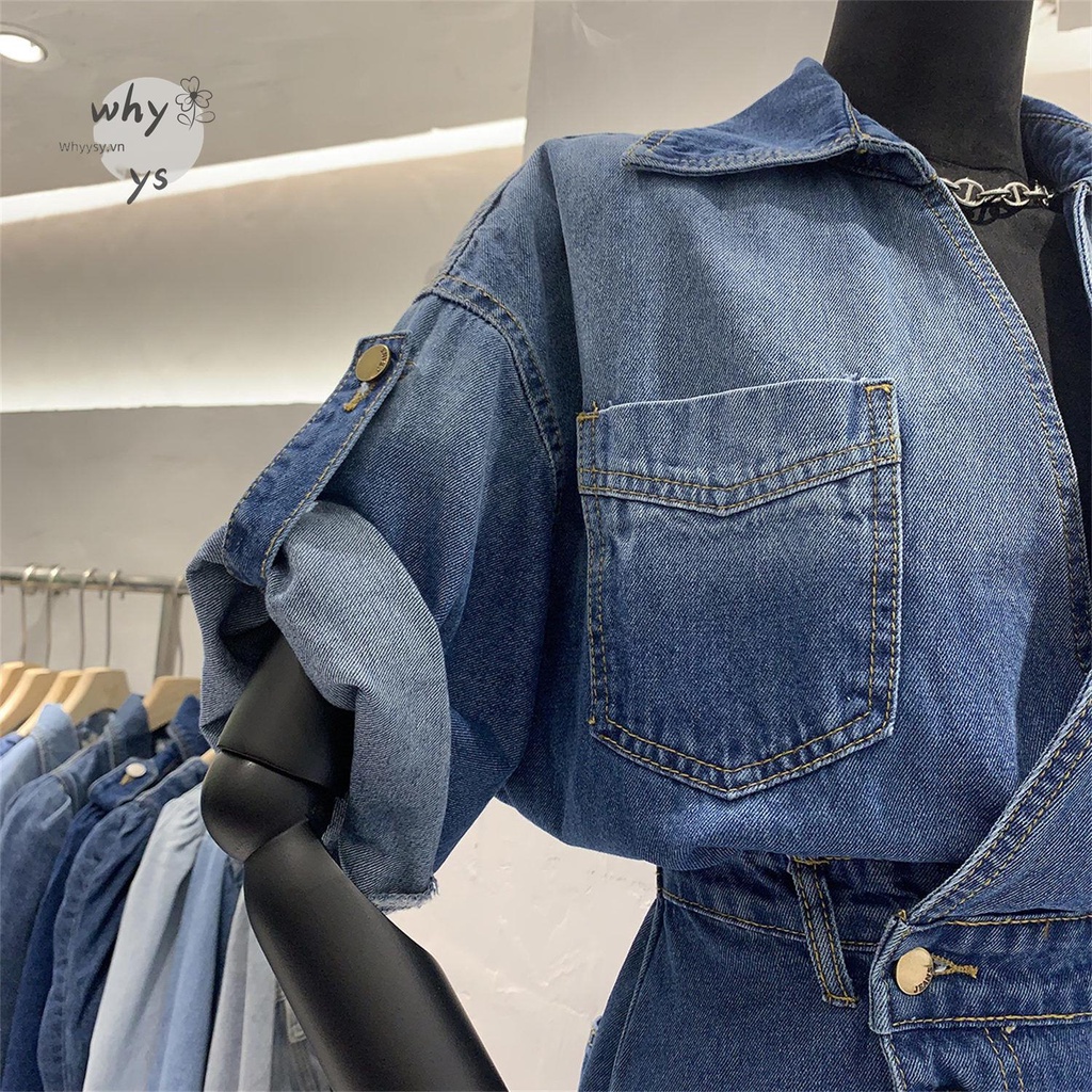 Đầm Denim Dáng Ôm Phong Cách Thời Trang Mới Dành Cho Nữ