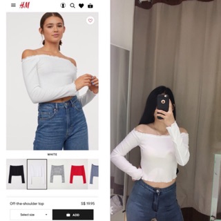 Áo HM croptop