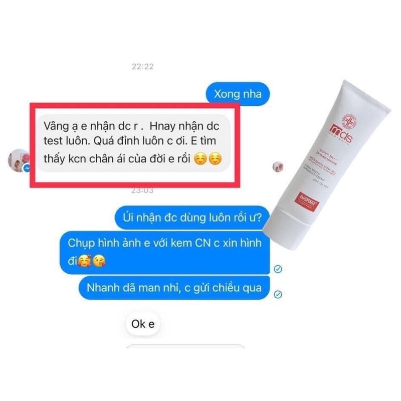 Kem chống nắng nâng tone tế bào gốc trắng cho da treatment Medi Shyn Stem Cell Derma Shield Peptide Sun Cream 50ml