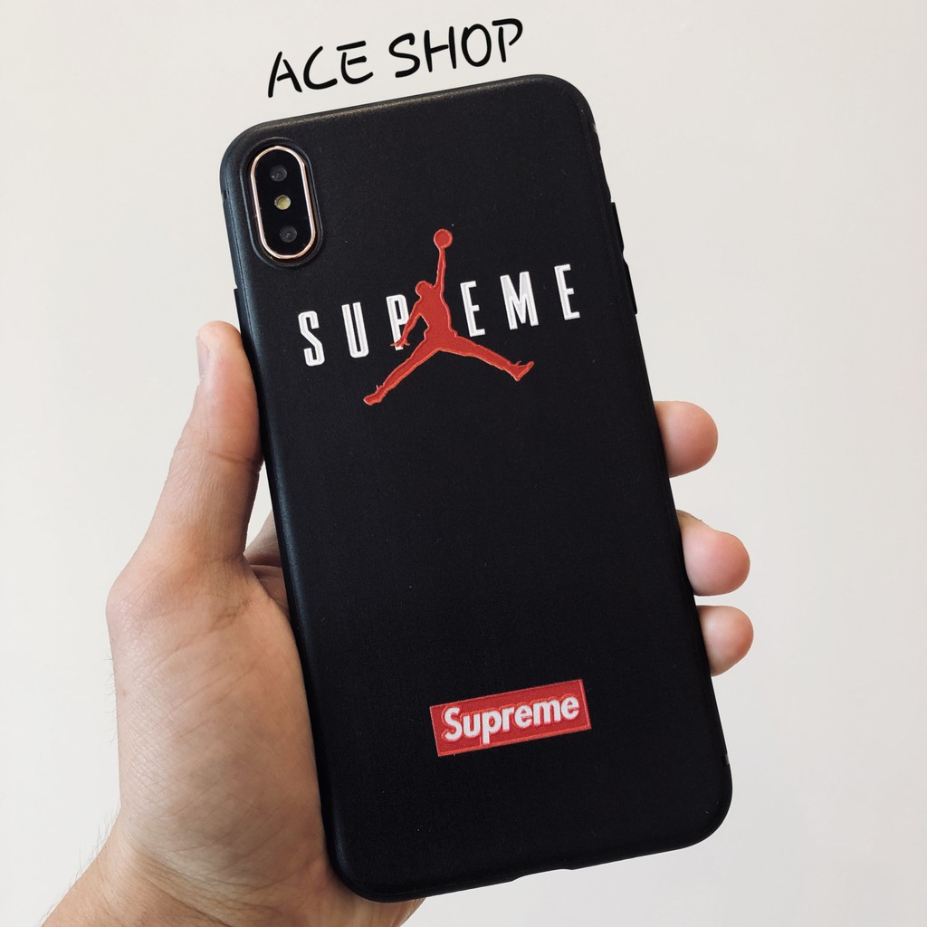 Ốp lưng siêu mỏng Samsung S8, S8 Plus , S9 Plus, Note 8, Note 9  silicon dẻo in hình Supreme