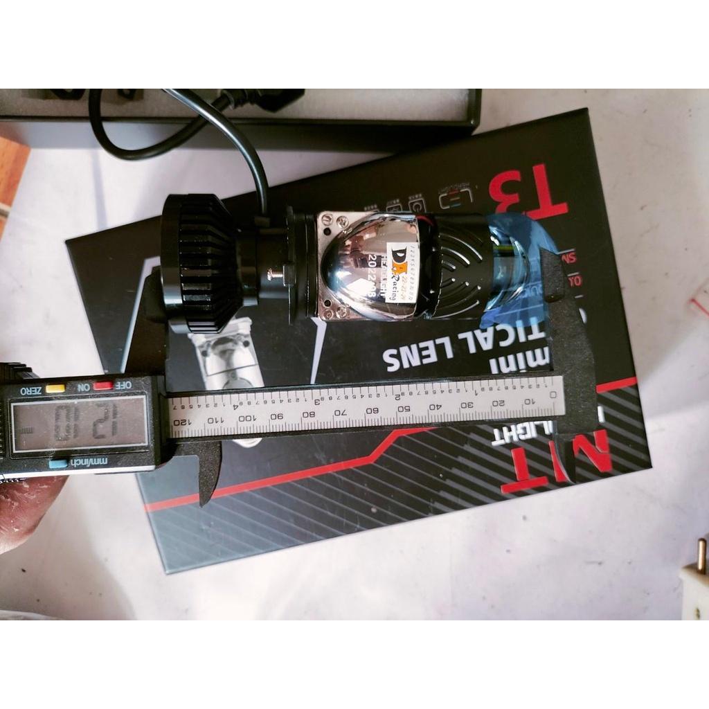 [Ảnh thật] Bi led mini T3-Pro Kính Tím Siêu phẩm 2023 có Màn Chập