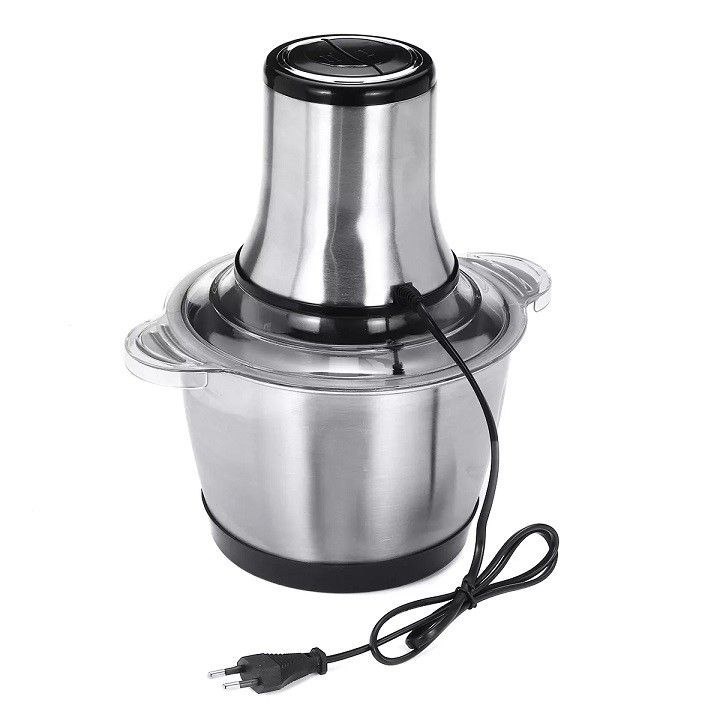 Máy xay thịt SOKANY INOX 3L - 4 lưỡi dao sắc bén xay nhuyễn đá, thịt làm giò chả, thực phẩm cho bé - inox Sokany