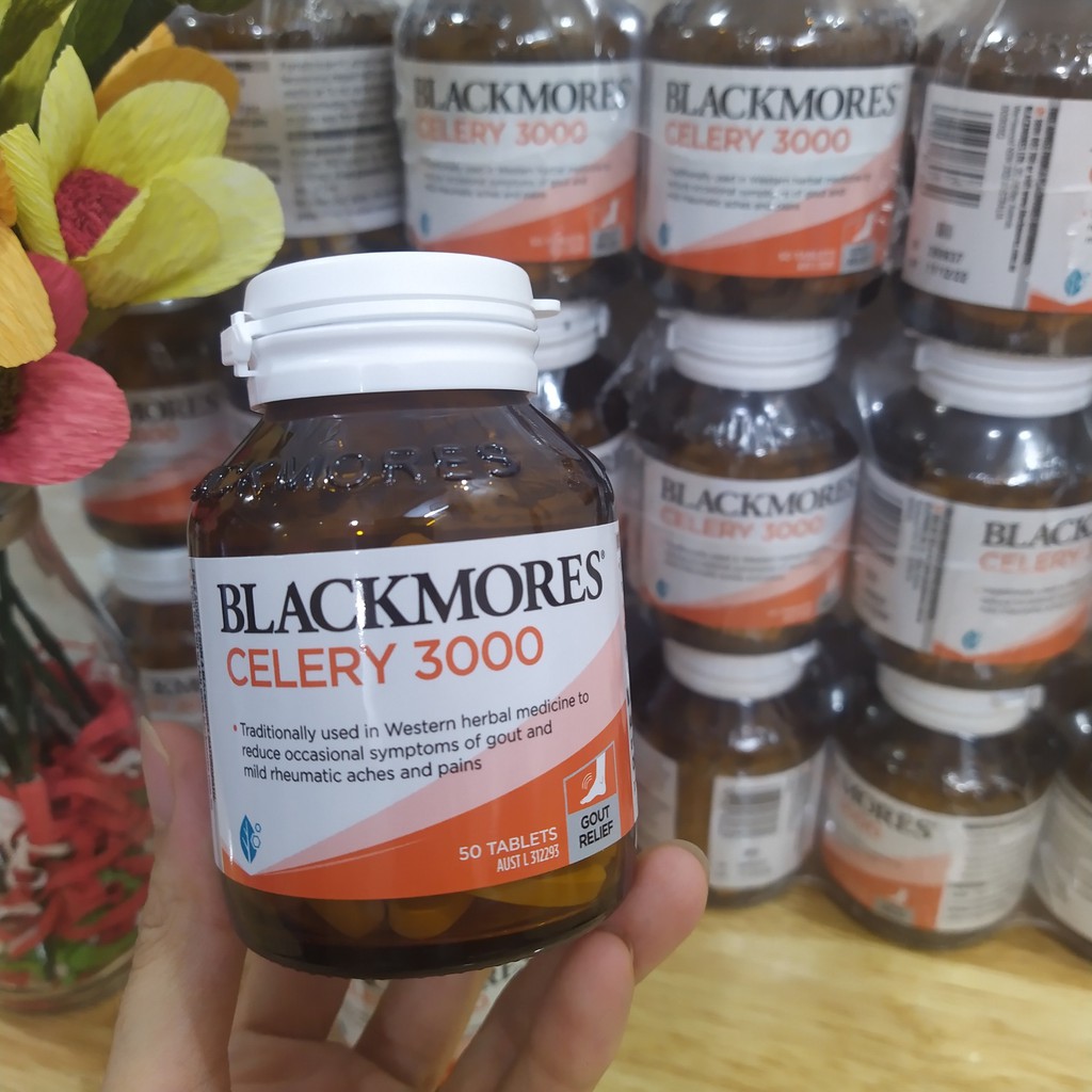 Viên uống Gout Blackmore Celery 3000mg (mẫu mới)