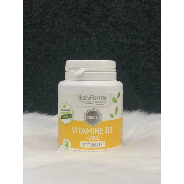 VITAMIN D3 và ZIN C NAT FORM