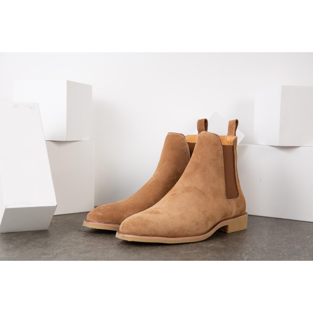 Giày Boot Nam Chính Hãng Udany, Giày Chelsea Boot Nam Da Lộn Cao Cổ Thời Trang Tuyệt Đẹp - GCN09 | BigBuy360 - bigbuy360.vn