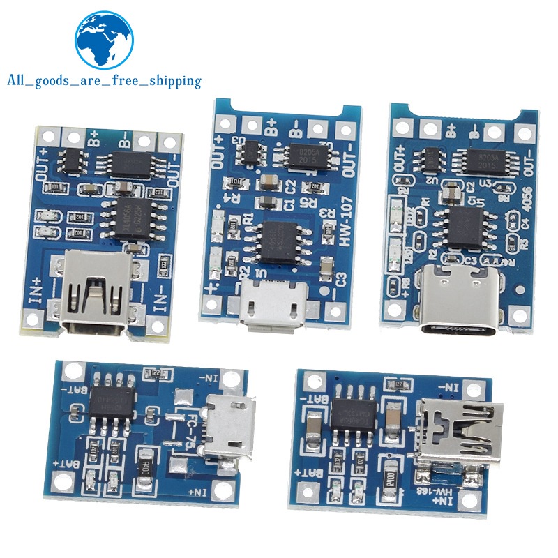 Bảng Mạch Micro USB 5V 1A 18650 TP4056 1A Chất Lượng Cao