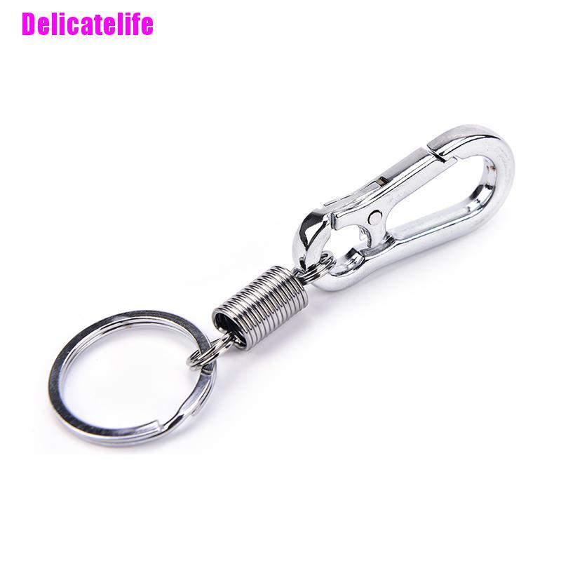Móc khóa lò xo bằng thép không gỉ thiết kế tiện lợi
