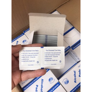 Bông tẩm cồn tiệt trùng (Alcohol Pads)