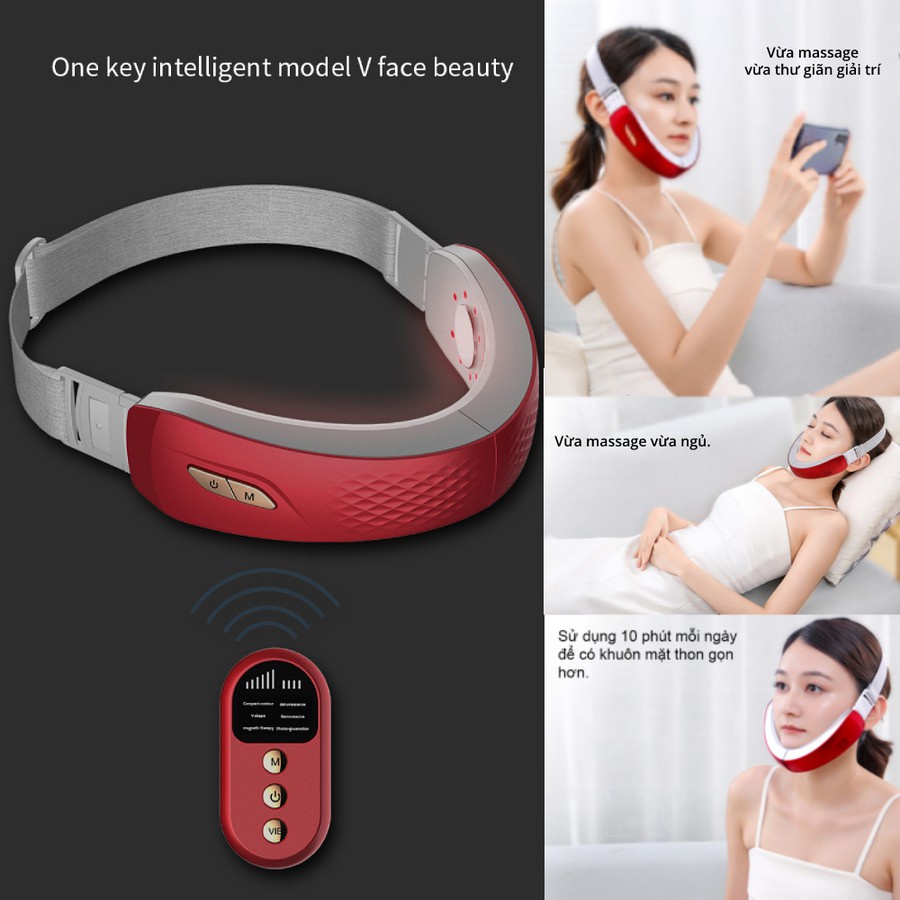 Máy Xóa Nọng Cằm H1031 - Máy Nâng Cơ Mặt Định Hình Khuôn Mặt Vline An Toàn , Tiện Lợi - Bảo Hành 24 Tháng