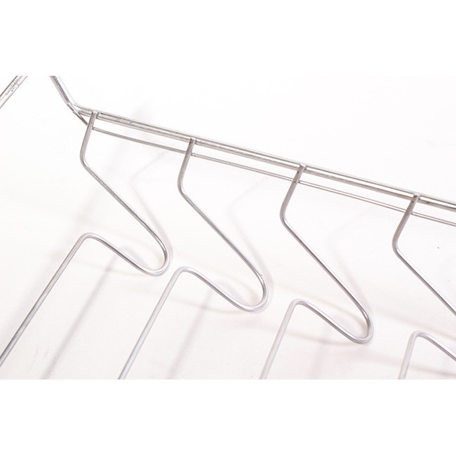 Giá để vung nồi 6 tầng inox - Kệ gài vung nồi cài nắp xoong inox