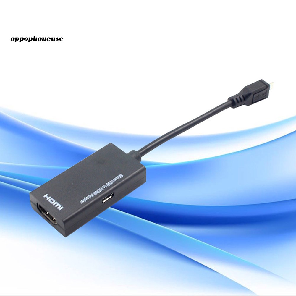 Cáp chuyển đổi 1080P Micro USB sang HDMI kết nối HDTV/ điện thoại di động