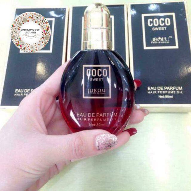 Tinh dầu dưỡng tóc COCO NOIR hương nước hoa ngăn ngừa chẻ ngọn