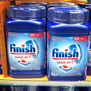 Viên rửa bát Finish max in 1 - 125 viên