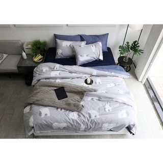 Bộ ga cotton Satin Hàn Quốc