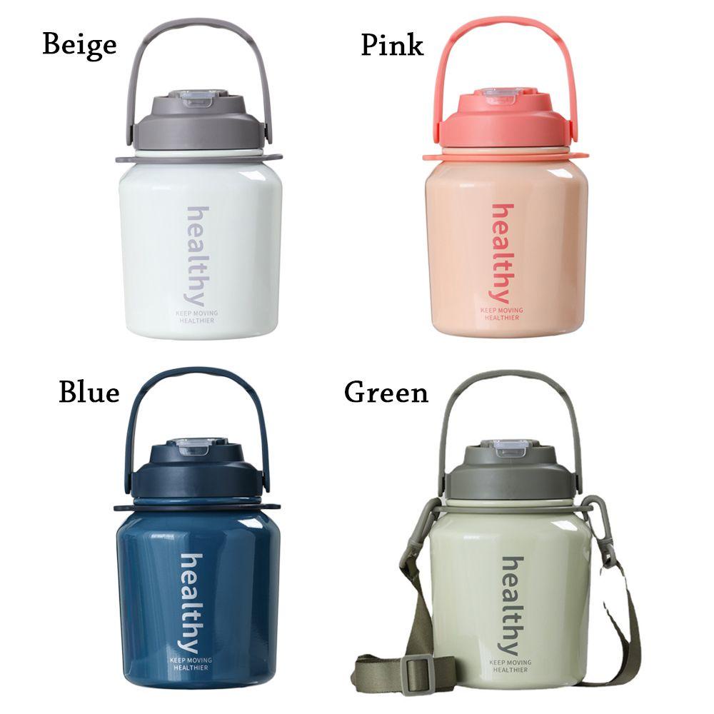 Bình Nước Chân Không 1000ml Cách Nhiệt Chống Trượt Và Rò Rỉ Tiện Dụng 1000ml