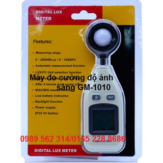 Máy đo cường độ ánh sáng Benetech GM-1010