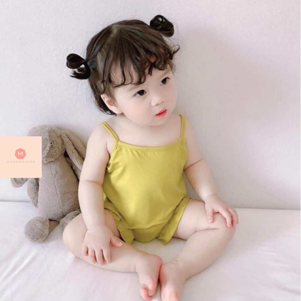 Bộ Hai Dây Quần Chip💖NHẬN HÀNG THÍCH NGAY💖 100% cotton cho bé gái từ 6-20kg