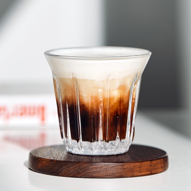 Cốc cà phê espresso latte BINCOO thủy tinh 90ml/ 160ml/ 200ml