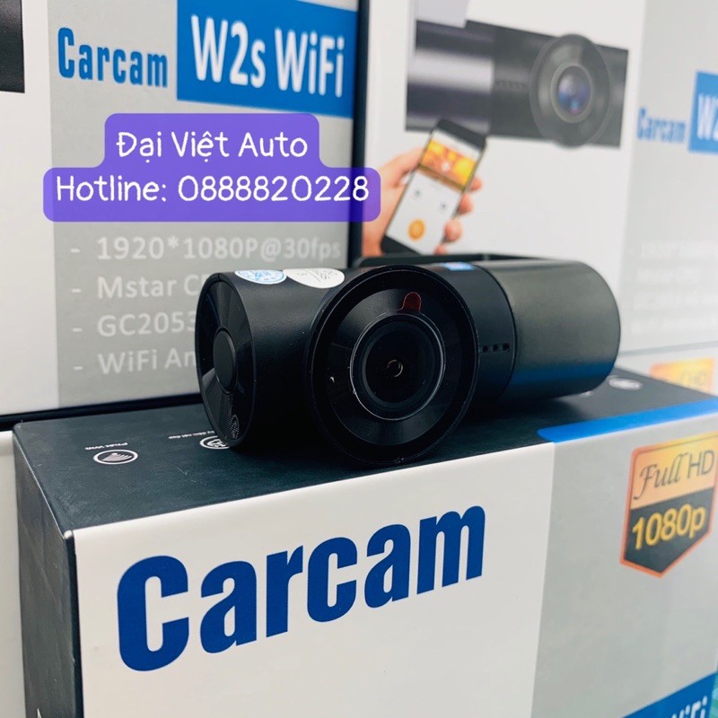 Carcam W2S Camera hành trình hàng chính hãng tại Đại Việt Auto | BigBuy360 - bigbuy360.vn