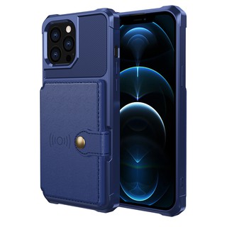 Bao da điện thoại PU có ngăn đựng thẻ cho Samsung S21 Ultra Galaxy S21FE S21 Plus A12 A52 4G A72 5G