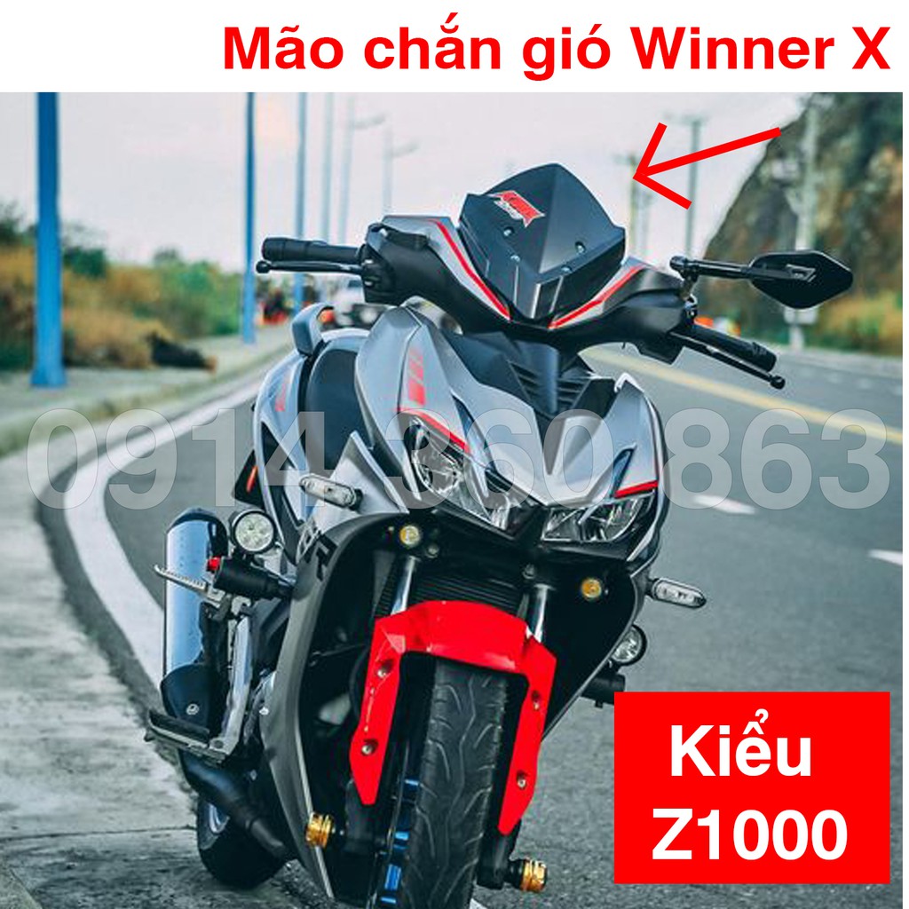 Mão chắn gió Winner X kiểu Z 1000