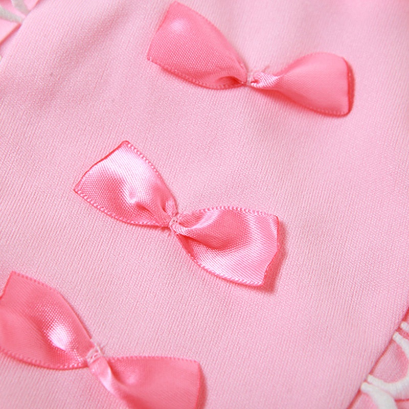 Áo Lót Croptop Màu Hồng Hở Lưng Phong Cách Vintage Đường Phố Cho Nữ