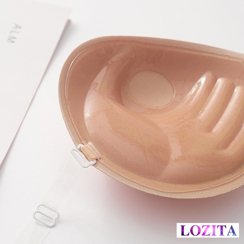 Áo lót nữ đúc su dán ngực bàn tay cao cấp nâng ngực tạo khe LOZITA AL49