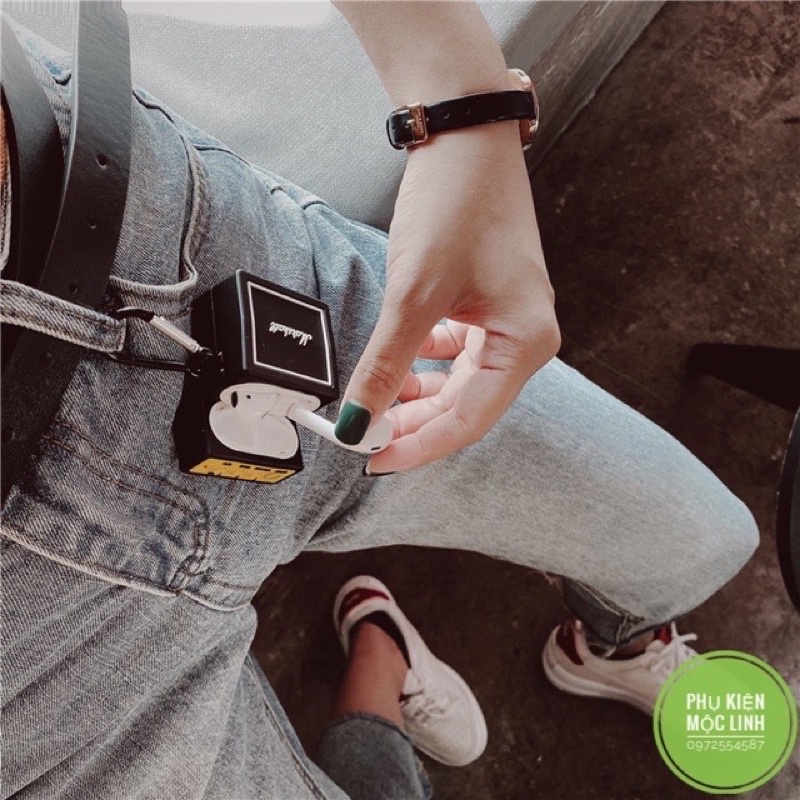 ☘️Tặng kèm móc treo☘️Case Airpod 1 2 3 Pro Marshall Kilburn - Vỏ bọc Cover đựng tai nghe  Airpods Loa nghe nhạc