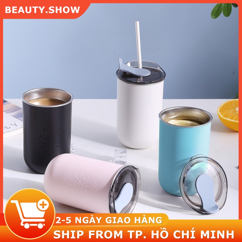 【HCM】Ly giữ nhiệt cầm tay, cốc giữ nhiệt sang trọng 300ml