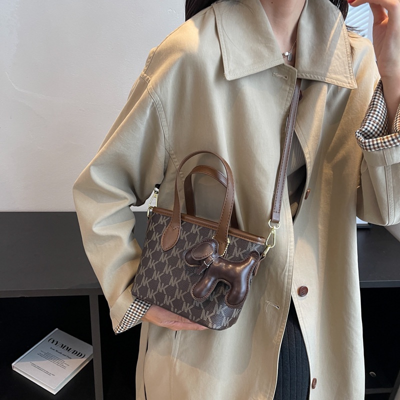 Túi Đeo Chéo Họa Tiết In Cao Cấp Thời Trang Theo Phong Cách Vintage