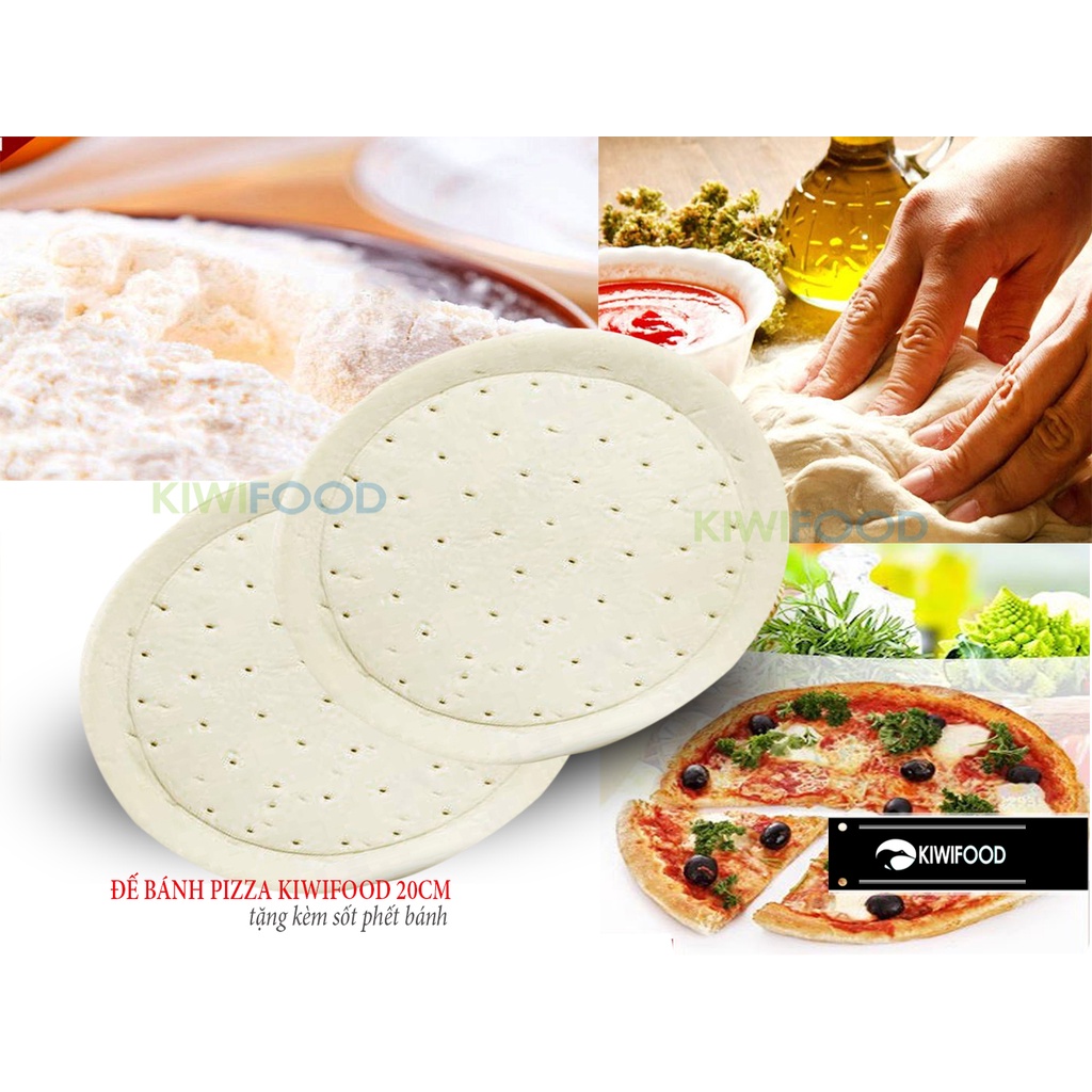 COM BO 5 ĐẾ BÁNH PIZZA + 500gr PHOMAI