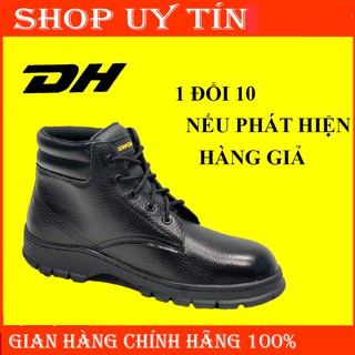 [HÀNG CHÍNH HÃNG] Giày Bảo Hộ Lao Động DH CEP Cao Cổ, Da Chất Lượng Cao, Đế Cao Su, Chống Đâm Xuyên, Va Đập Mạnh