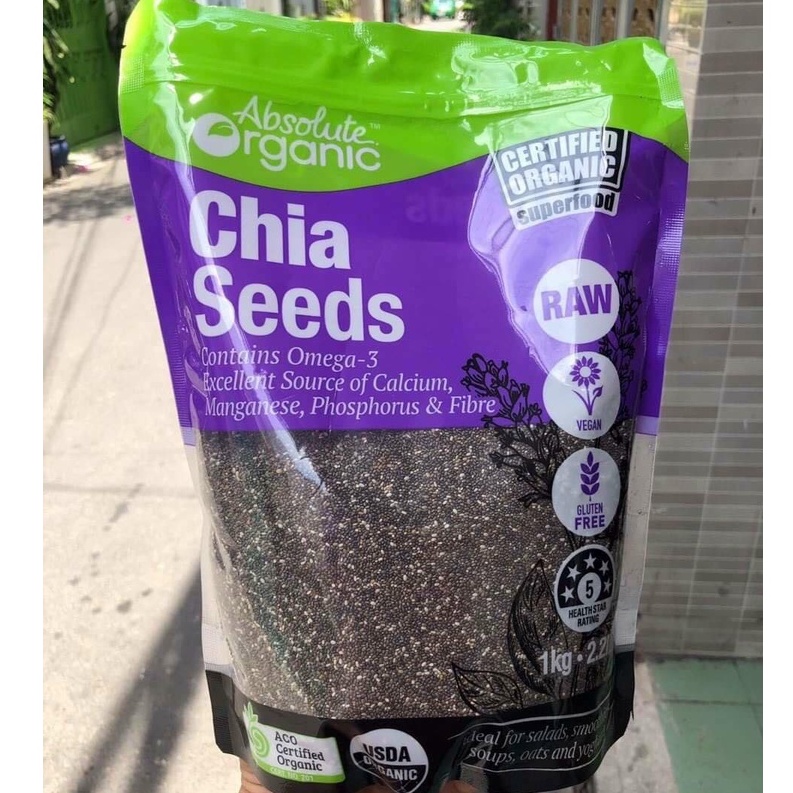 Hạt chia tím túi 1kg