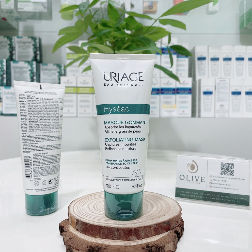 Mặt nạ tẩy tế bào chết ⚡ CAO CẤP ⚡ mặt nạ Uriage Hyséac Masque Gommant kích thích tái tạo tế bào mới cho da | BigBuy360 - bigbuy360.vn