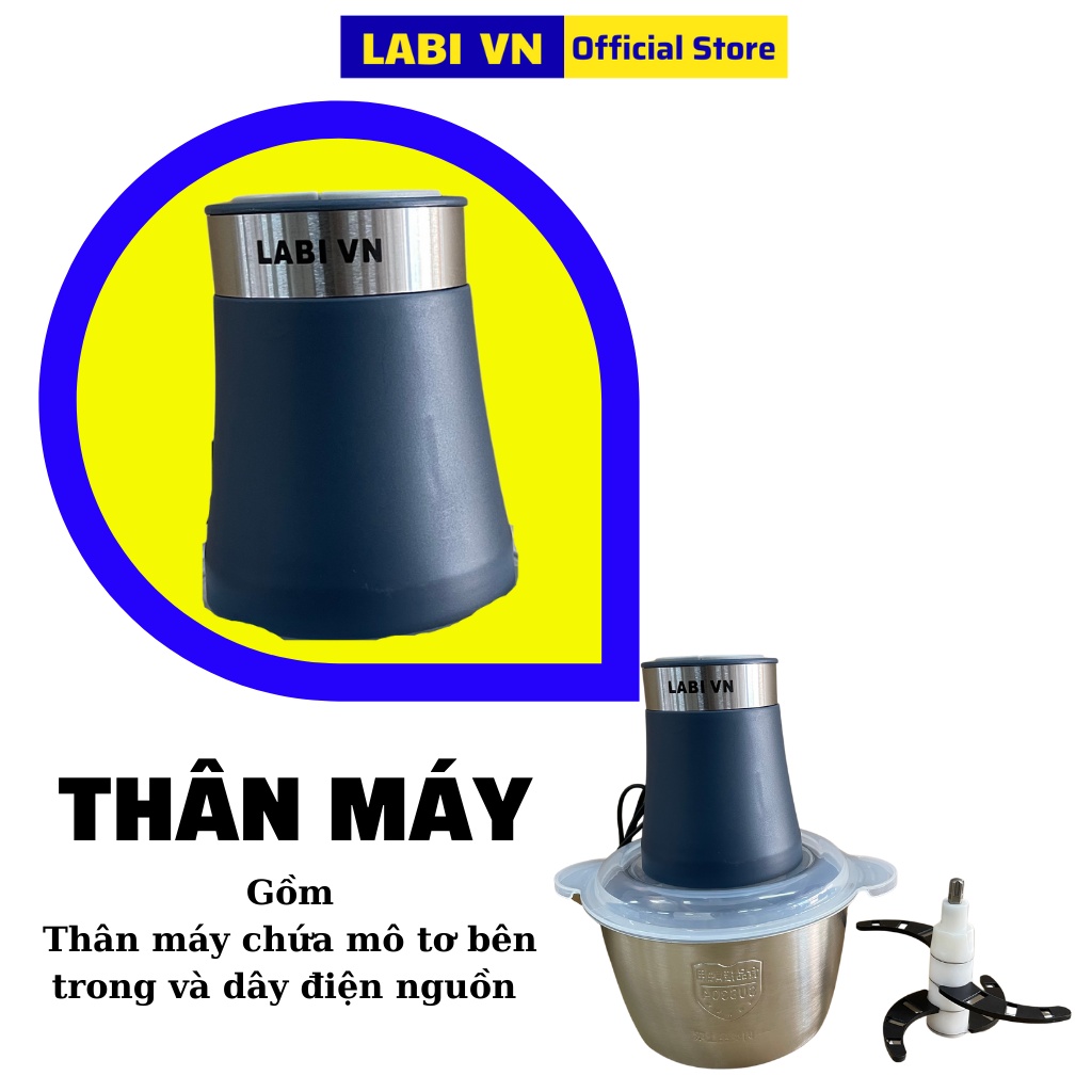 Thân Động Cơ Máy Xay Thịt LABI VN LB063PK - Hàng Chính Hãng