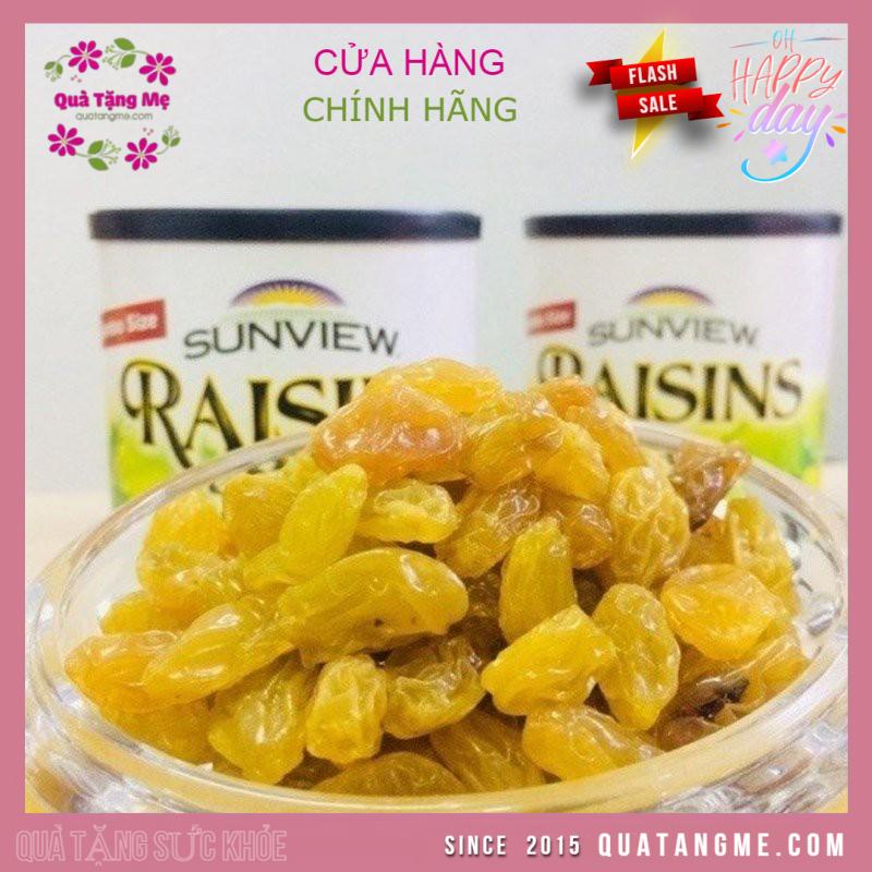 Nho Khô Mỹ không hạt Sunview Raisins 425g - Thompson Chua Chua Ngọt Ngọt Cưc Ngon [Date-04.23]